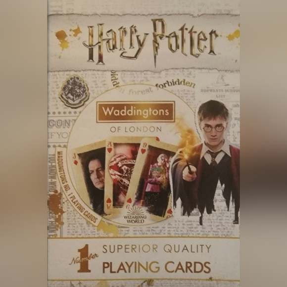 Waddingtons of london Harry Potter Playing Cards - Picture 1 of 2